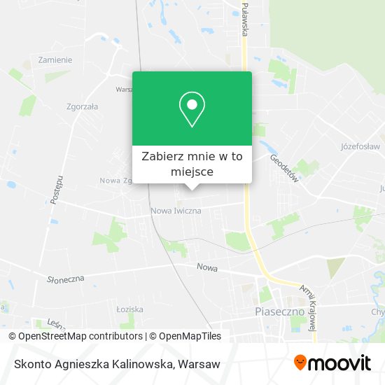 Mapa Skonto Agnieszka Kalinowska