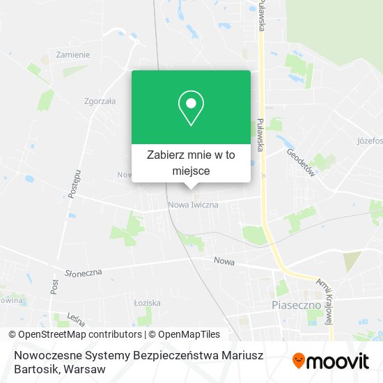 Mapa Nowoczesne Systemy Bezpieczeństwa Mariusz Bartosik