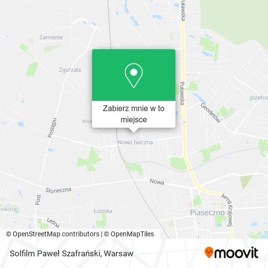 Mapa Solfilm Paweł Szafrański