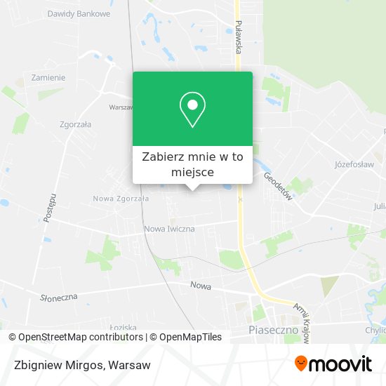 Mapa Zbigniew Mirgos