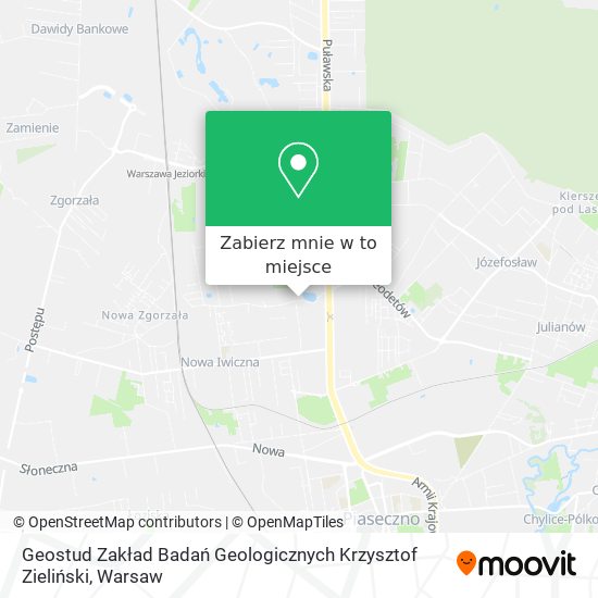 Mapa Geostud Zakład Badań Geologicznych Krzysztof Zieliński