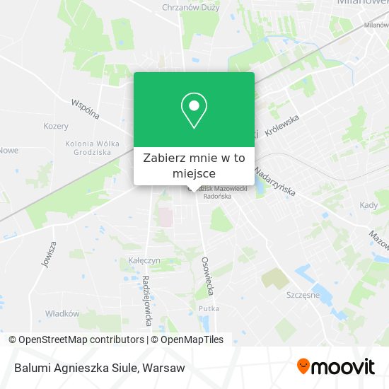 Mapa Balumi Agnieszka Siule