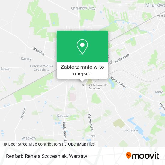 Mapa Renfarb Renata Szczesniak