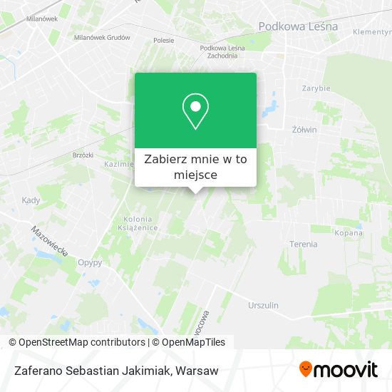 Mapa Zaferano Sebastian Jakimiak