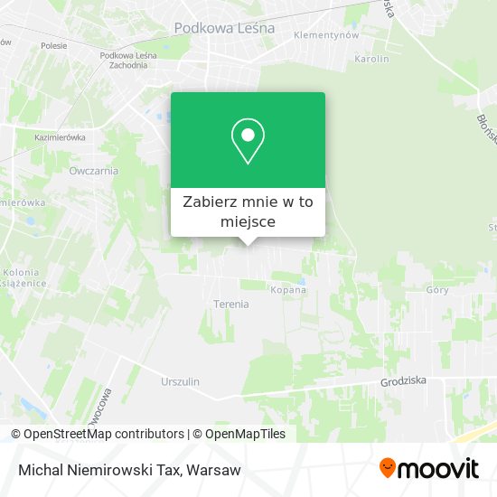 Mapa Michal Niemirowski Tax