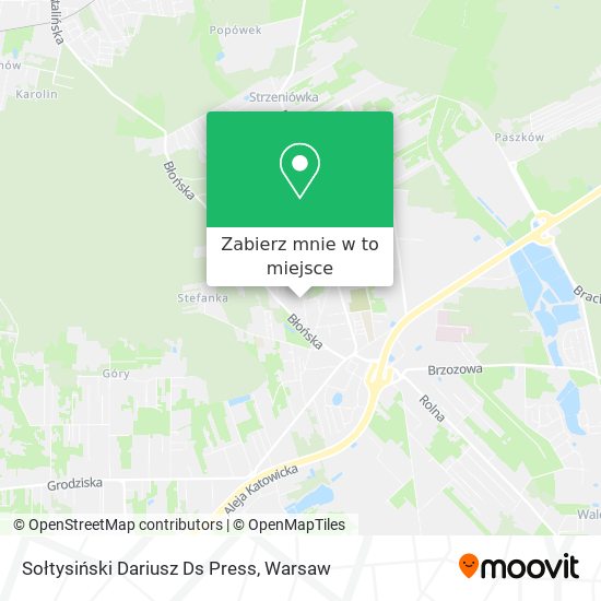 Mapa Sołtysiński Dariusz Ds Press