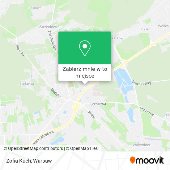 Mapa Zofia Kuch