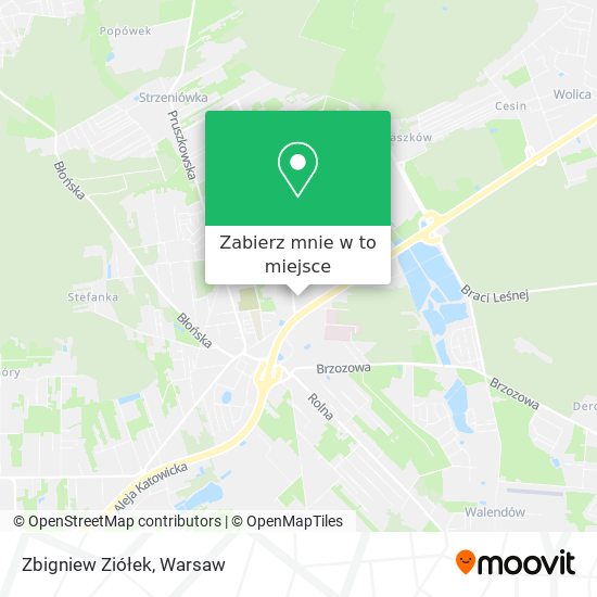 Mapa Zbigniew Ziółek