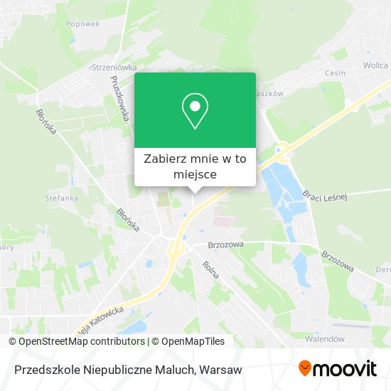 Mapa Przedszkole Niepubliczne Maluch