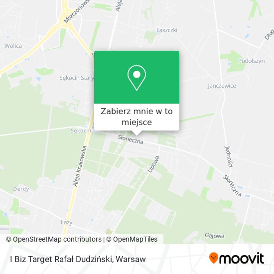 Mapa I Biz Target Rafał Dudziński