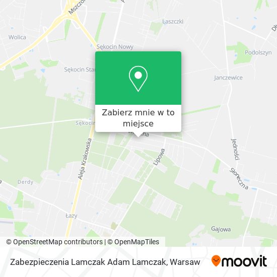 Mapa Zabezpieczenia Lamczak Adam Lamczak