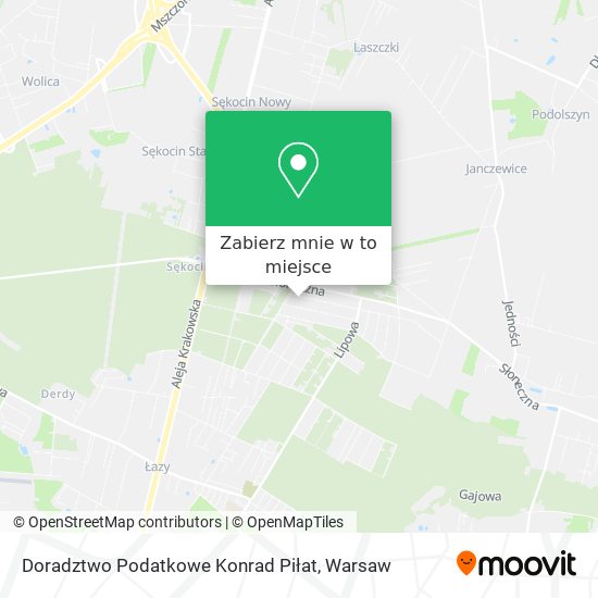 Mapa Doradztwo Podatkowe Konrad Piłat