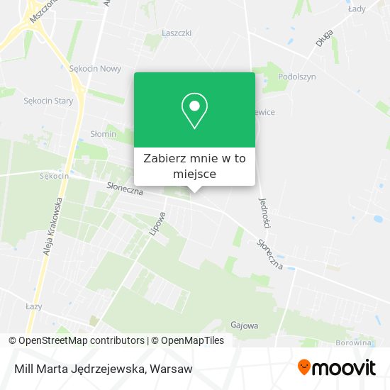 Mapa Mill Marta Jędrzejewska