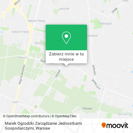 Mapa Marek Ogrodzki Zarządzanie Jednostkami Gospodarczymi