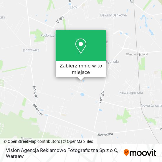 Mapa Vision Agencja Reklamowo Fotograficzna Sp z o O