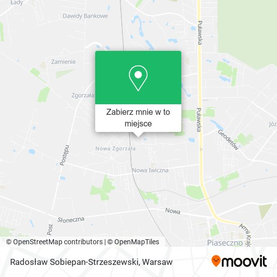 Mapa Radosław Sobiepan-Strzeszewski