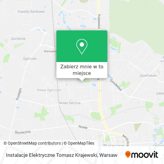 Mapa Instalacje Elektryczne Tomasz Krajewski