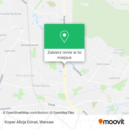 Mapa Koper Alicja Góraś