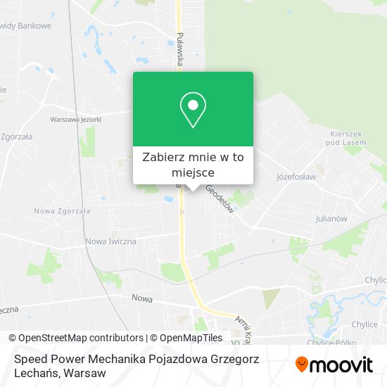 Mapa Speed Power Mechanika Pojazdowa Grzegorz Lechańs