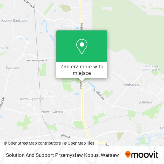 Mapa Solution And Support Przemysław Kobus