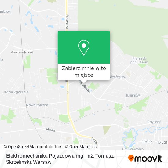 Mapa Elektromechanika Pojazdowa mgr inż. Tomasz Skrzeliński