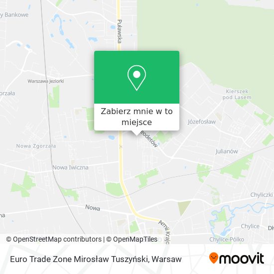 Mapa Euro Trade Zone Mirosław Tuszyński