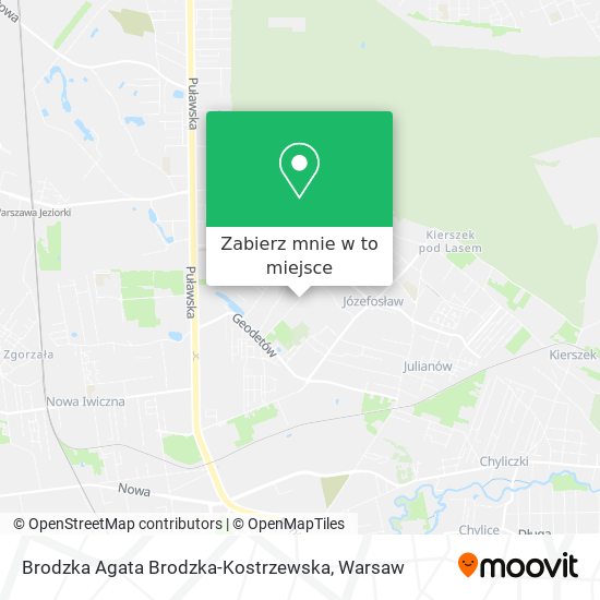 Mapa Brodzka Agata Brodzka-Kostrzewska