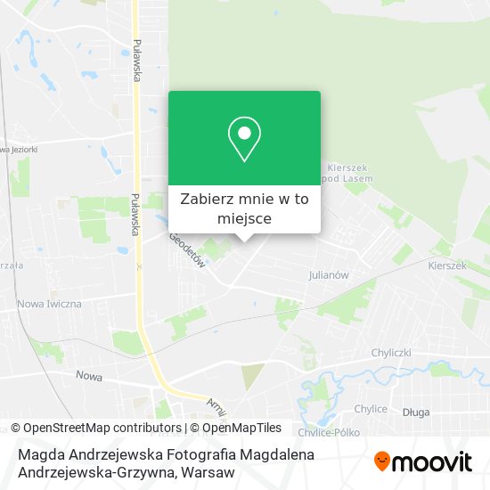 Mapa Magda Andrzejewska Fotografia Magdalena Andrzejewska-Grzywna