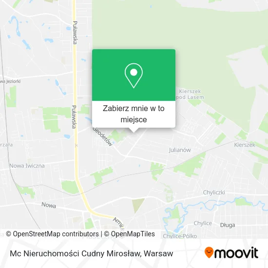 Mapa Mc Nieruchomości Cudny Mirosław