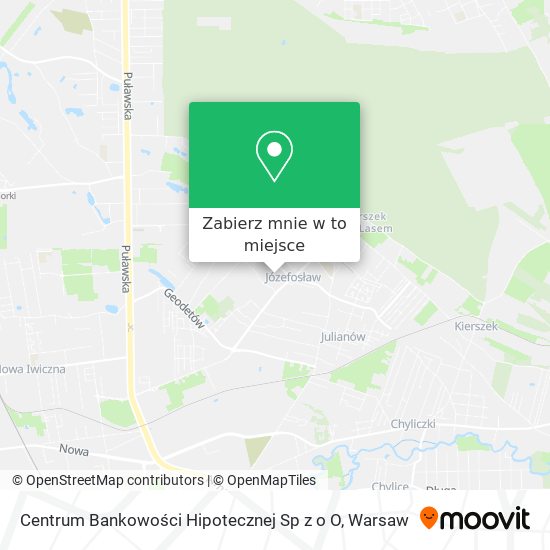 Mapa Centrum Bankowości Hipotecznej Sp z o O