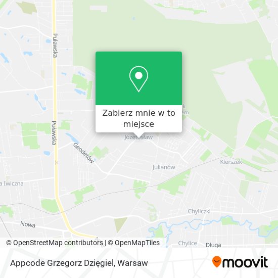 Mapa Appcode Grzegorz Dzięgiel