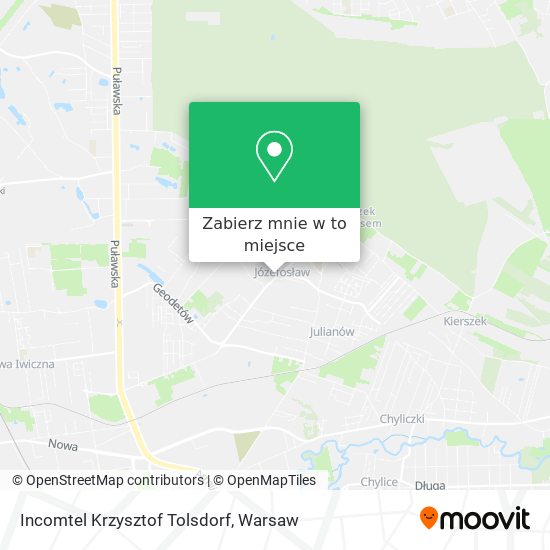 Mapa Incomtel Krzysztof Tolsdorf