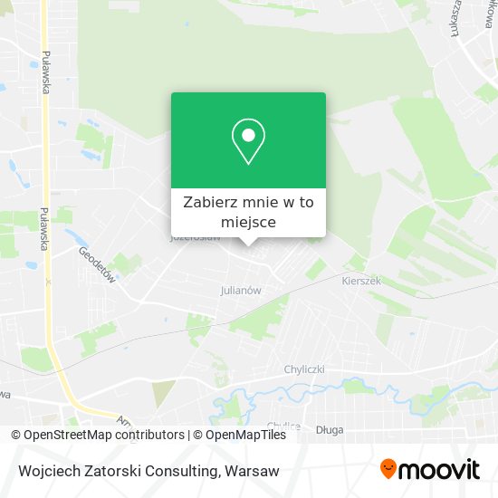 Mapa Wojciech Zatorski Consulting