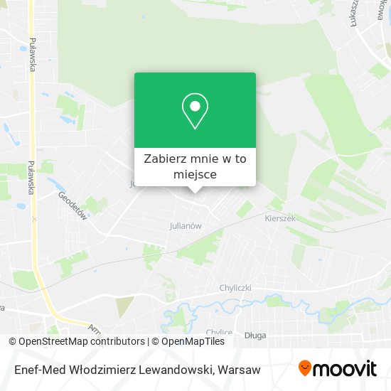 Mapa Enef-Med Włodzimierz Lewandowski