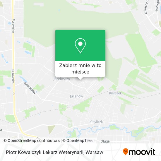 Mapa Piotr Kowalczyk Lekarz Weterynarii