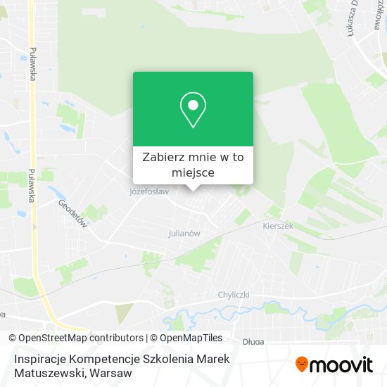 Mapa Inspiracje Kompetencje Szkolenia Marek Matuszewski