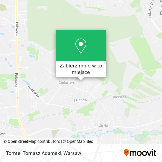 Mapa Tomtel Tomasz Adamski