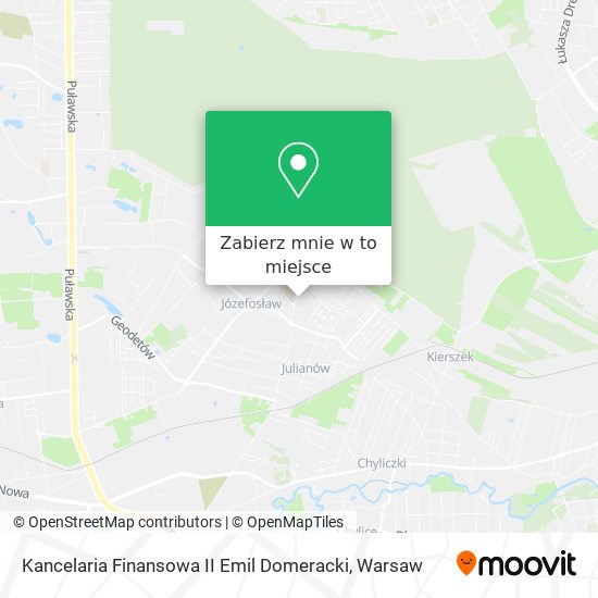 Mapa Kancelaria Finansowa II Emil Domeracki