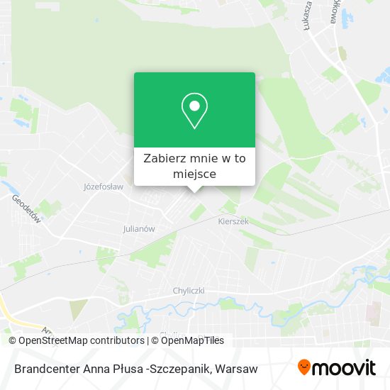 Mapa Brandcenter Anna Płusa -Szczepanik