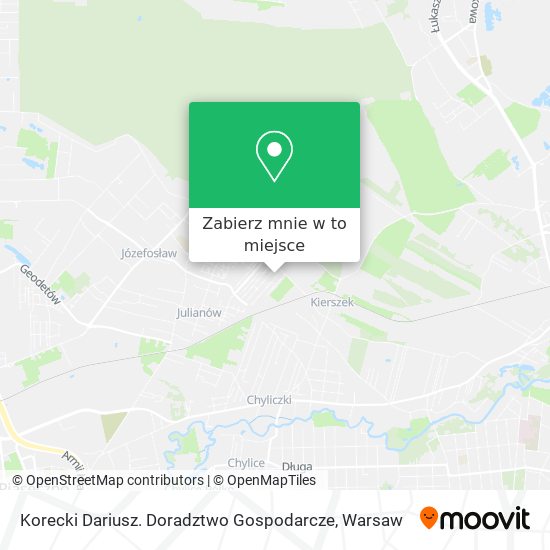 Mapa Korecki Dariusz. Doradztwo Gospodarcze