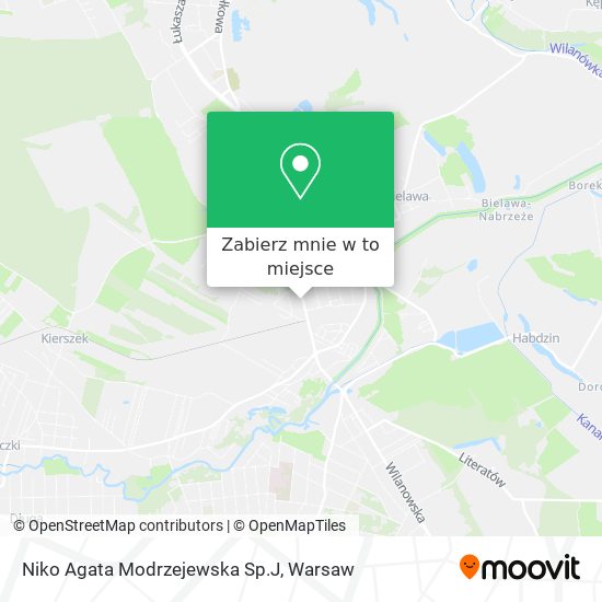 Mapa Niko Agata Modrzejewska Sp.J