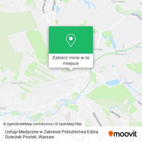 Mapa Usługi Medyczne w Zakresie Położnictwa Edyta Dzierżak Postek