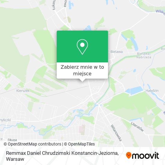 Mapa Remmax Daniel Chrudzimski Konstancin-Jeziorna