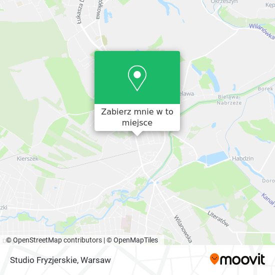 Mapa Studio Fryzjerskie