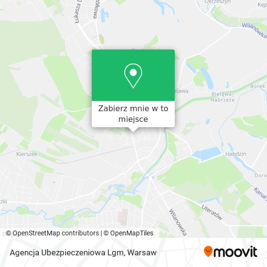 Mapa Agencja Ubezpieczeniowa Lgm