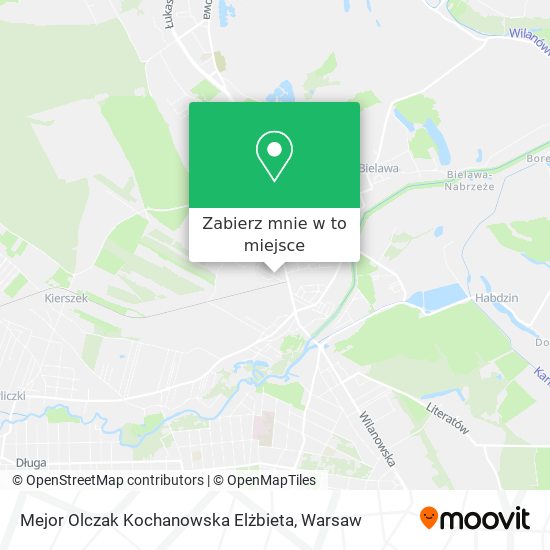 Mapa Mejor Olczak Kochanowska Elżbieta