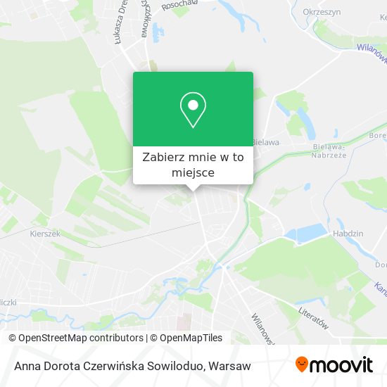 Mapa Anna Dorota Czerwińska Sowiloduo