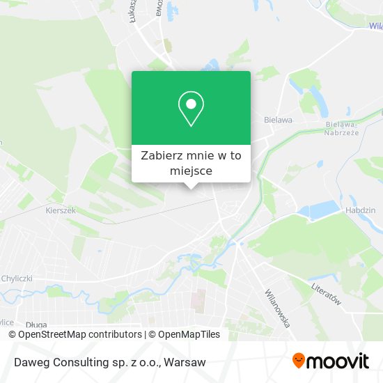 Mapa Daweg Consulting sp. z o.o.