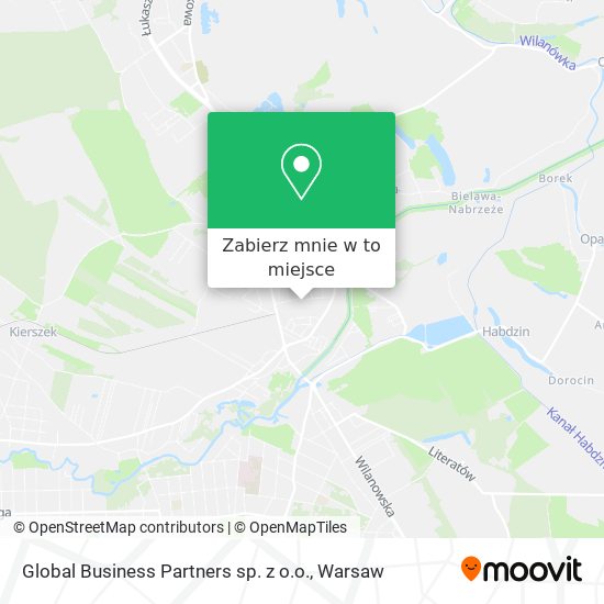 Mapa Global Business Partners sp. z o.o.