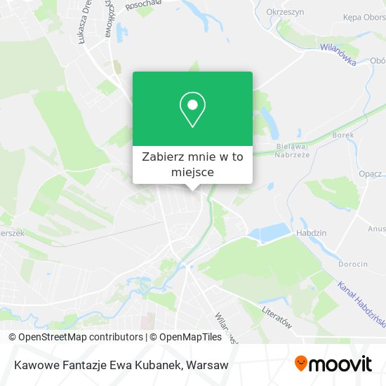 Mapa Kawowe Fantazje Ewa Kubanek